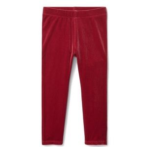 Janie and Jack Velvet Leggings
